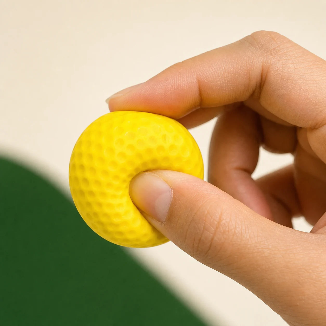 10-Piece Soft Golf Practice Ball Set — function and construction detail