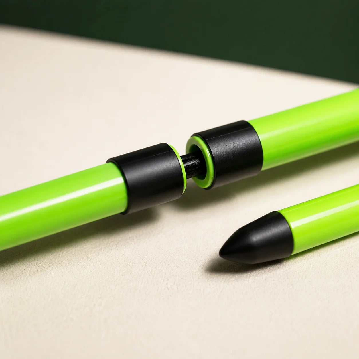 Foldable Golf Alignment Sticks 2-Pack — function and construction detail