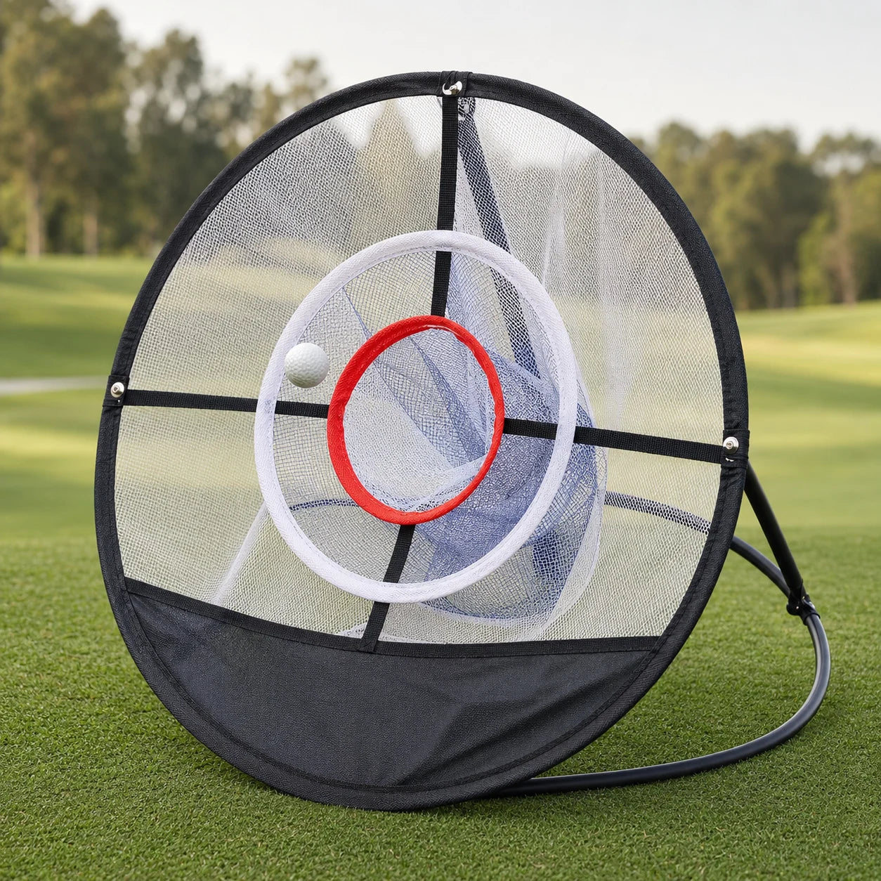 Foldable Golf Target Practice Net — function and construction detail