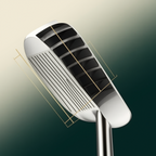 Precision-grooved face of the SG009 sand wedge