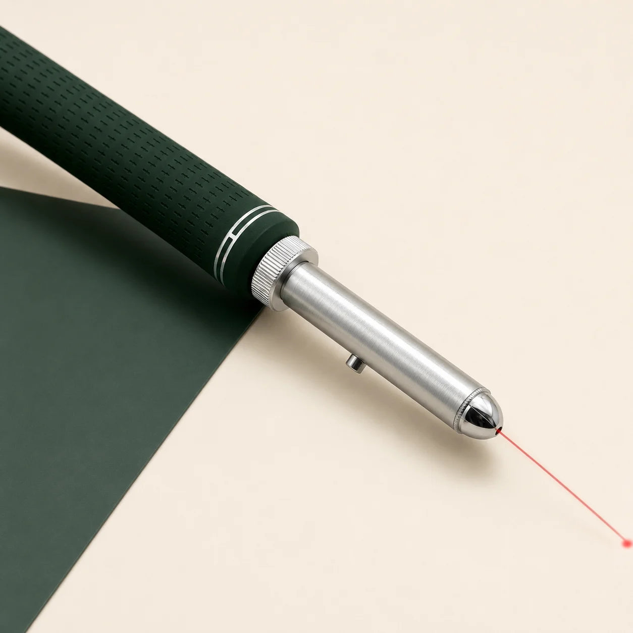 Golf Laser Swing Plane Training Aid — function and construction detail