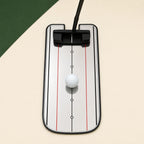 Golf Putting Alignment Mirror — complete setup view