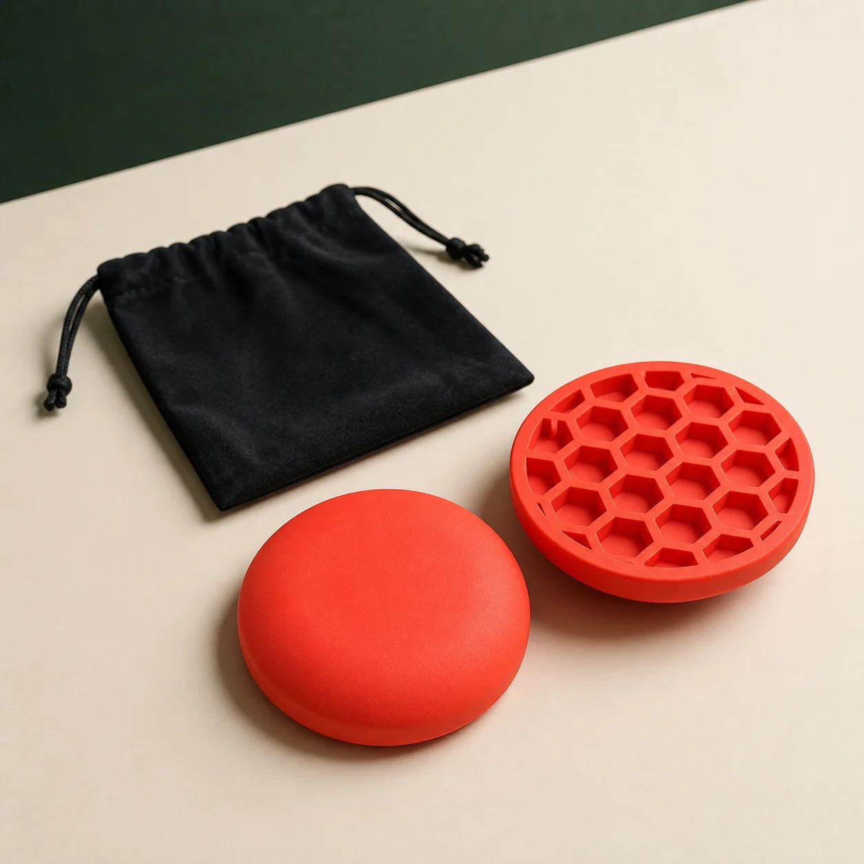 Golf Weight Shift Balance Training Mat — complete setup view
