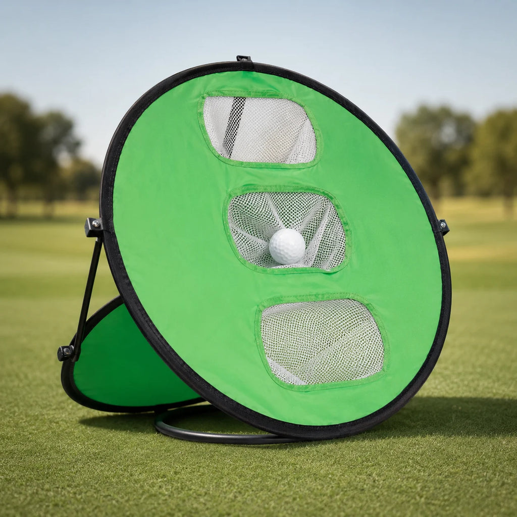 Portable Folding Golf Practice Net — function and construction detail